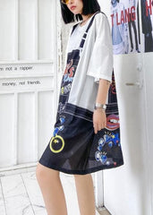 Women's summer loose mid-length fashion printed ming dress AT-SDM200623