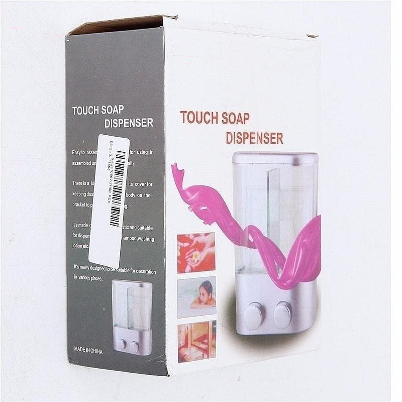 Dual Compartment Wall-Mount Liquid Soap Dispenser dylinoshop