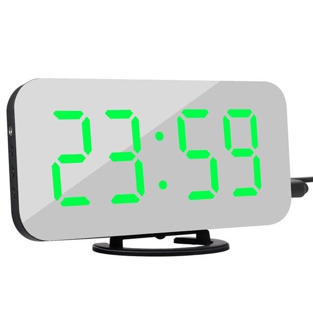 Aesthetic Mirror Alarm Clock DYLINOSHOP