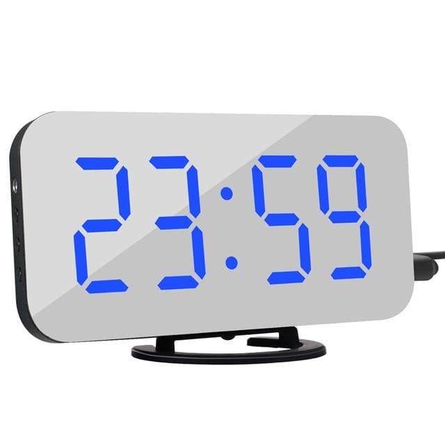 Aesthetic Mirror Alarm Clock DYLINOSHOP