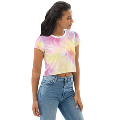 All-Over Print Crop Tee DylinoShop