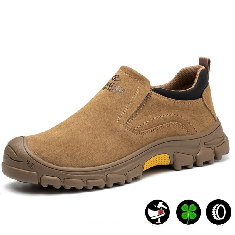 Anti-smashing  Anti-stab Work Safety Boots Men's Casual Shoes MCSK36 dylinoshop