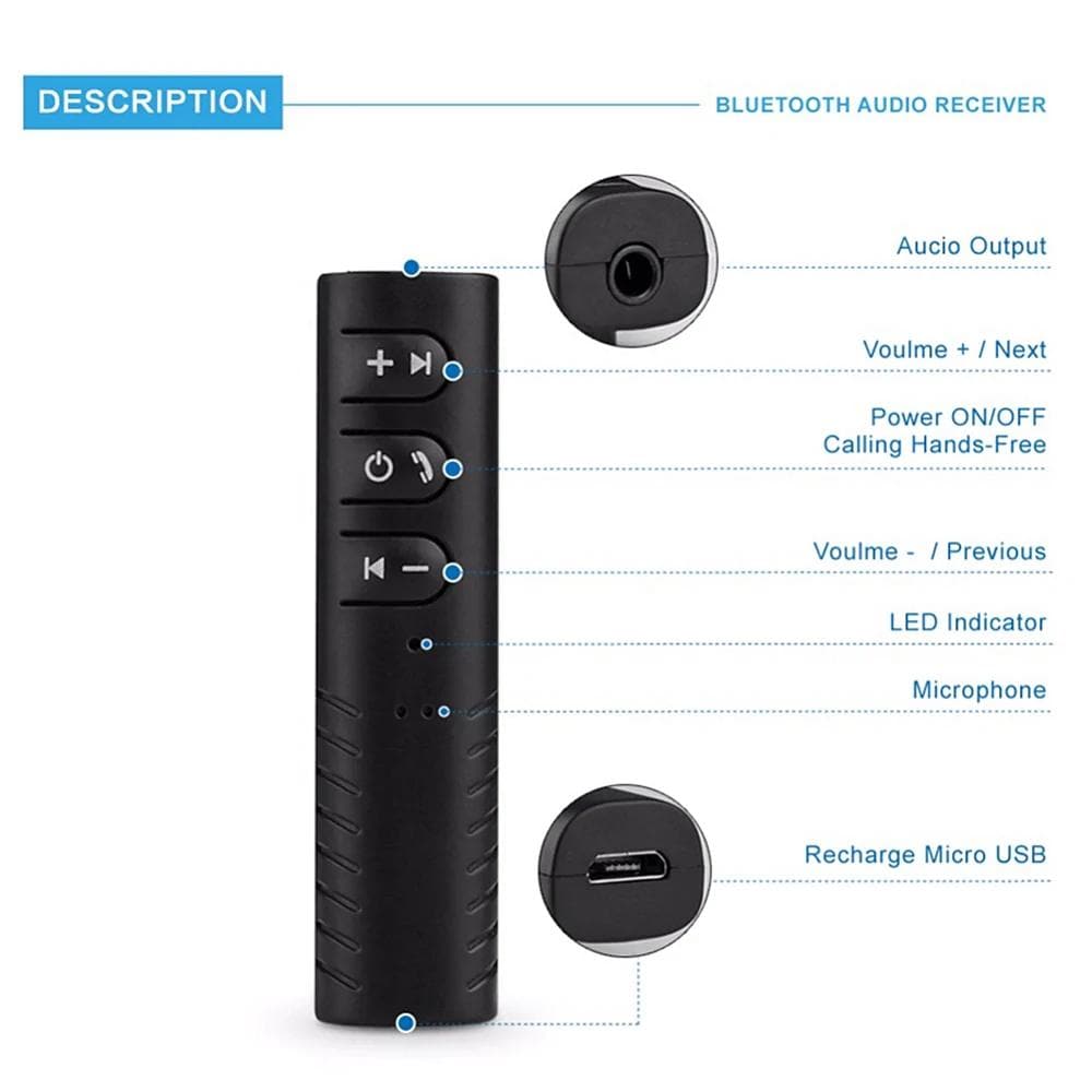 Automotive Bluetooth Receiver Kit dylinoshop