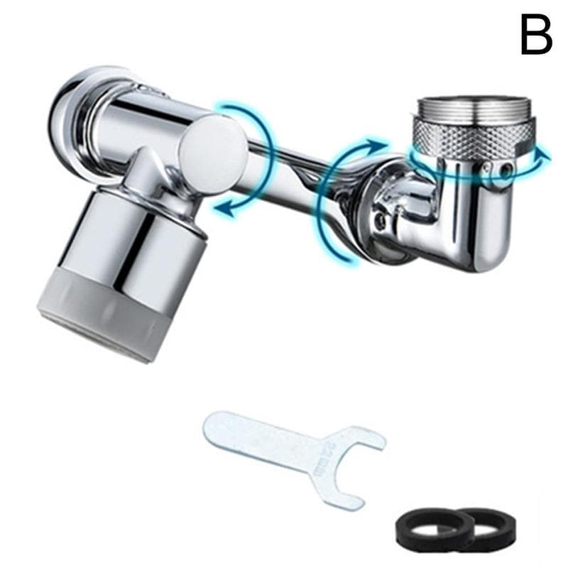 Universal 1080°  Swivel Aerator Multifunction Faucet Extender - Splash Resistant Shower dylinoshop