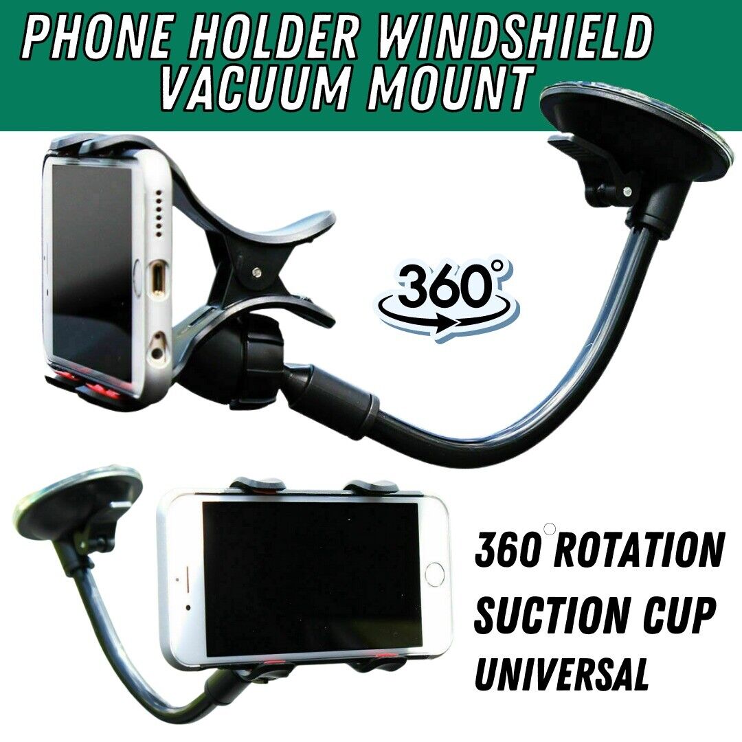 Car Windshield Vacuum Mount Cell Phone Holder Stand dylinoshop