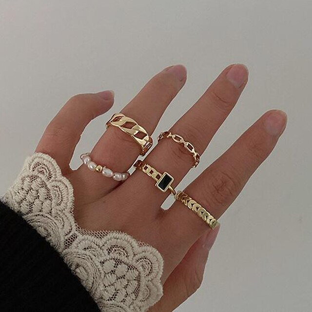 Boho Ring Set dylinoshop