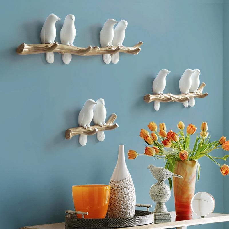 Bird Wall Hooks dylinoshop