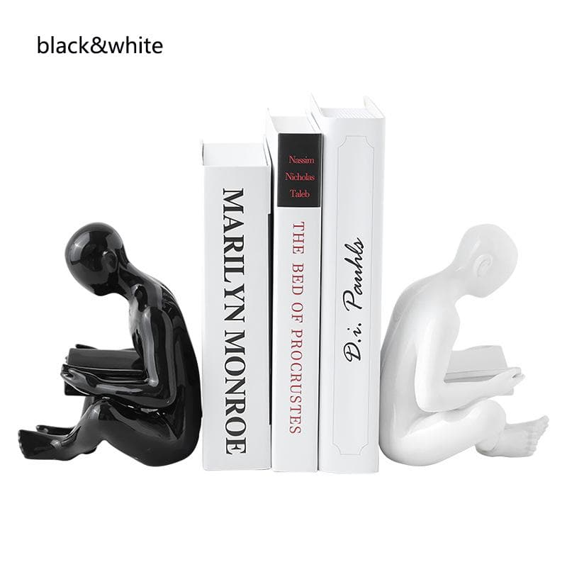 Reader Bookends A Pair (two crafts) feajoy