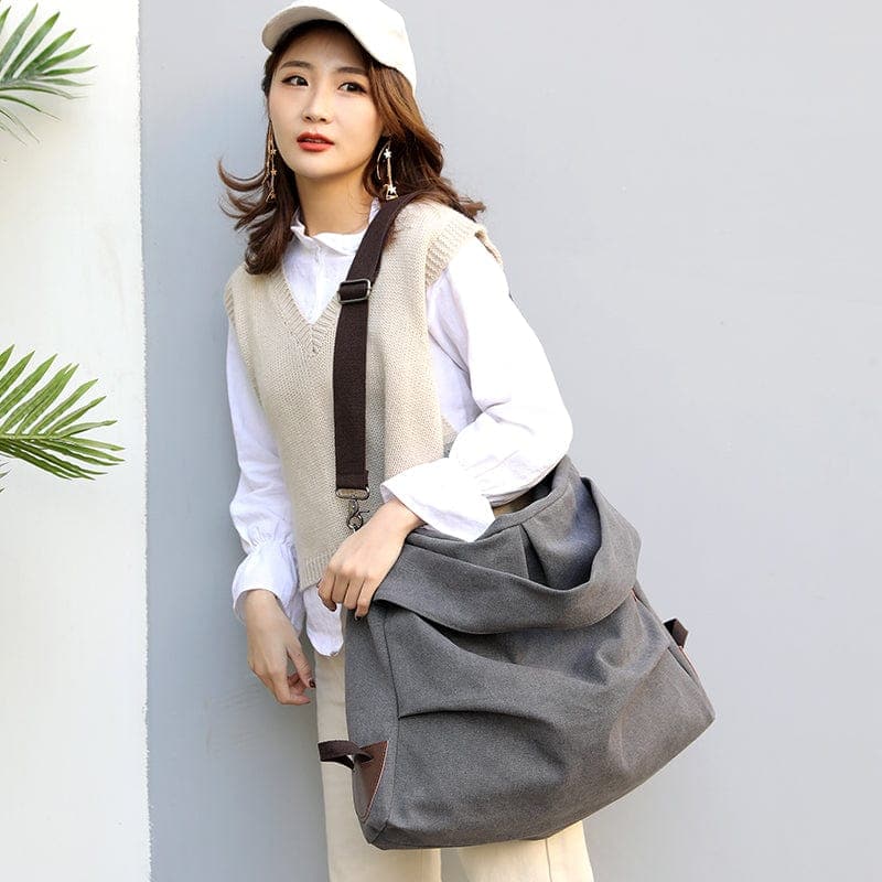 Asymmetrical Cross Body Tote Bag dylinoshop