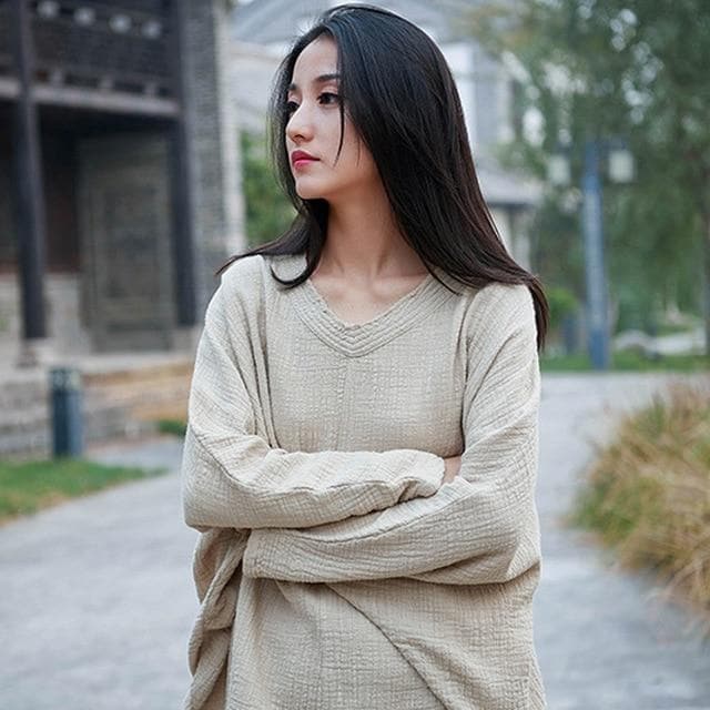 Long Sleeve Batwing Shirt  | Zen dylinoshop