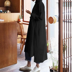 Plus Size Oversized Shirt Dress Buddha Trends