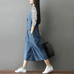 Blue Denim Loose 90s Overall dylinoshop