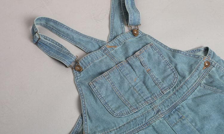 Casual Loose Denim Overalls dylinoshop