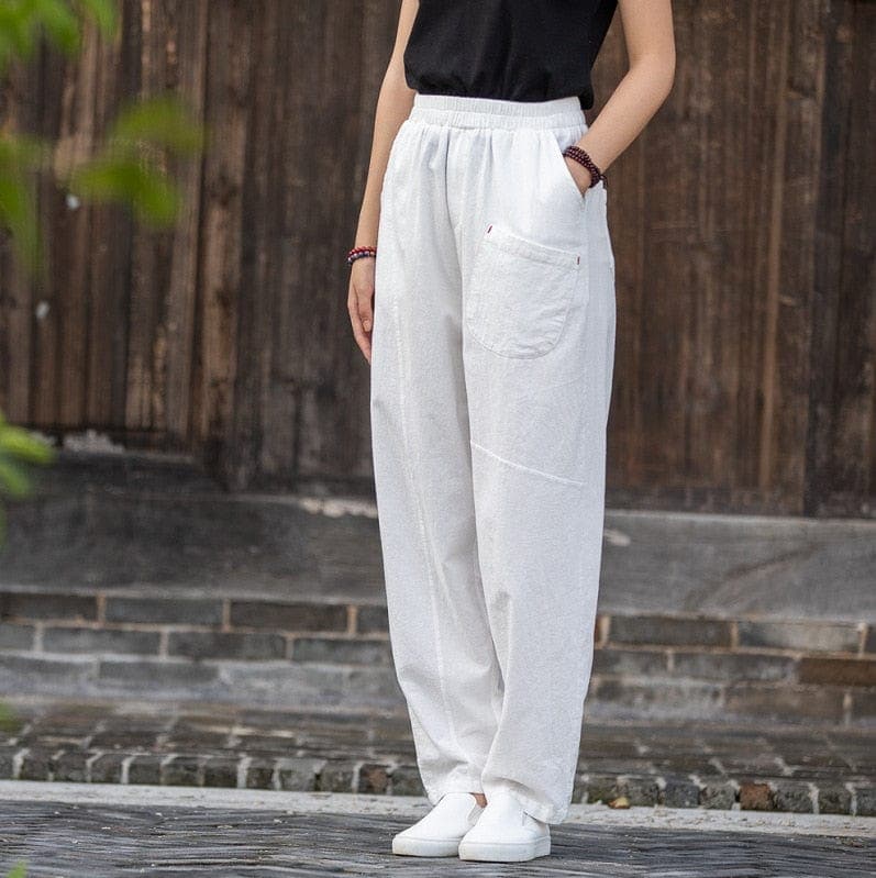 Casual Zen Cotton Linen Pants  | Zen dylinoshop