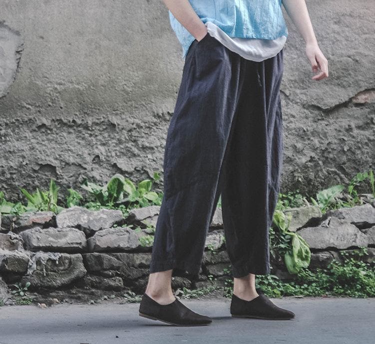 Casual Zen Linen Pants | Lotus dylinoshop