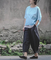 Casual Zen Linen Pants | Lotus dylinoshop