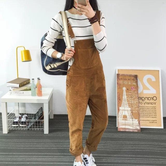 Corduroy 90s Overalls dylinoshop