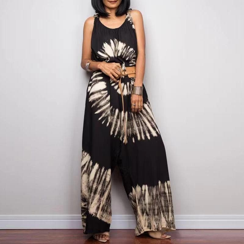 Tie-Dye Harem Overall Buddha Trends