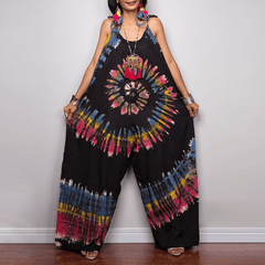 Tie-Dye Harem Overall Buddha Trends