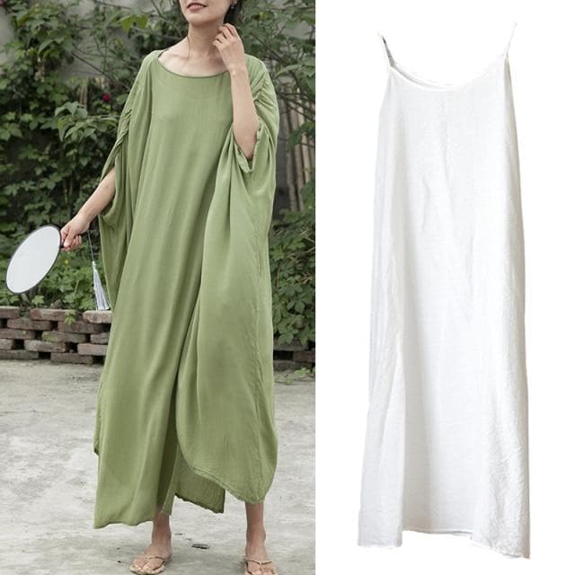 Zen Casual Cotton Robe | Lotus Buddha Trends