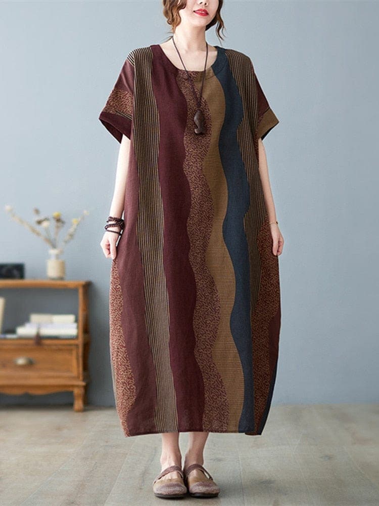 Loose Oversized Midi Dress  | Zen dylinoshop