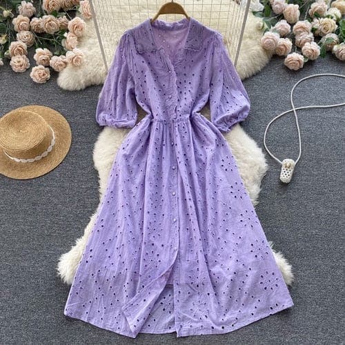 Casual Chic Chiffon Dress dylinoshop