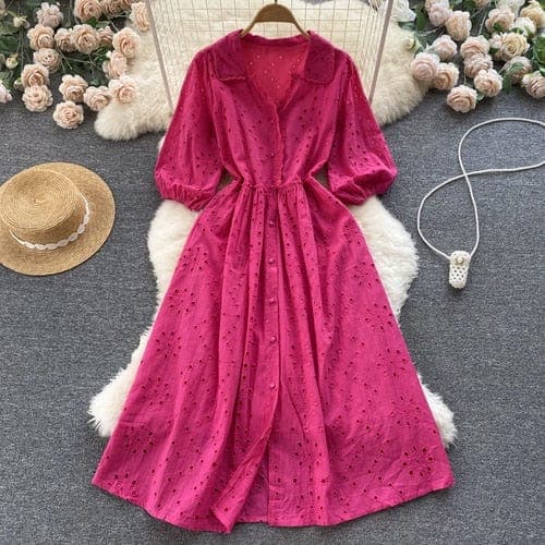 Casual Chic Chiffon Dress dylinoshop