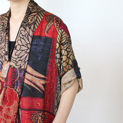 Silk Chinese Cross Tunic | Nirvana Buddha Trends