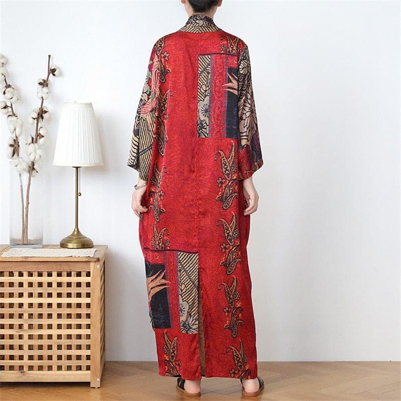 Silk Chinese Cross Tunic | Nirvana Buddha Trends