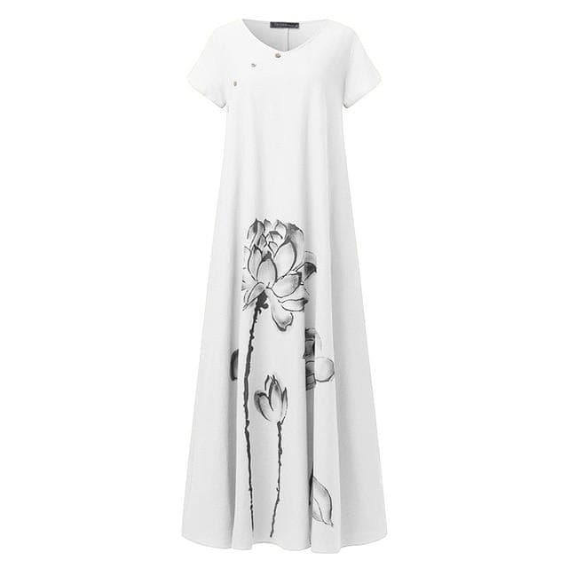 Soft Enya Lotus Dress Buddha Trends