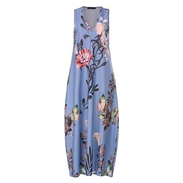 Venus Modern Boho Floral Dress Buddha Trends