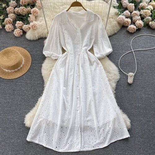 Casual Chic Chiffon Dress dylinoshop