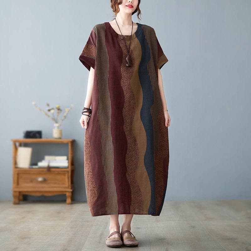 Loose Oversized Midi Dress  | Zen dylinoshop