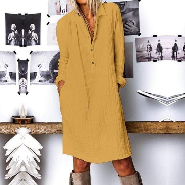 Modern Boho Plus Size Shirt Dress Buddha Trends