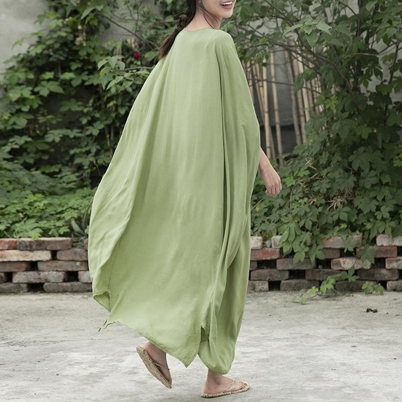 Zen Casual Cotton Robe | Lotus Buddha Trends