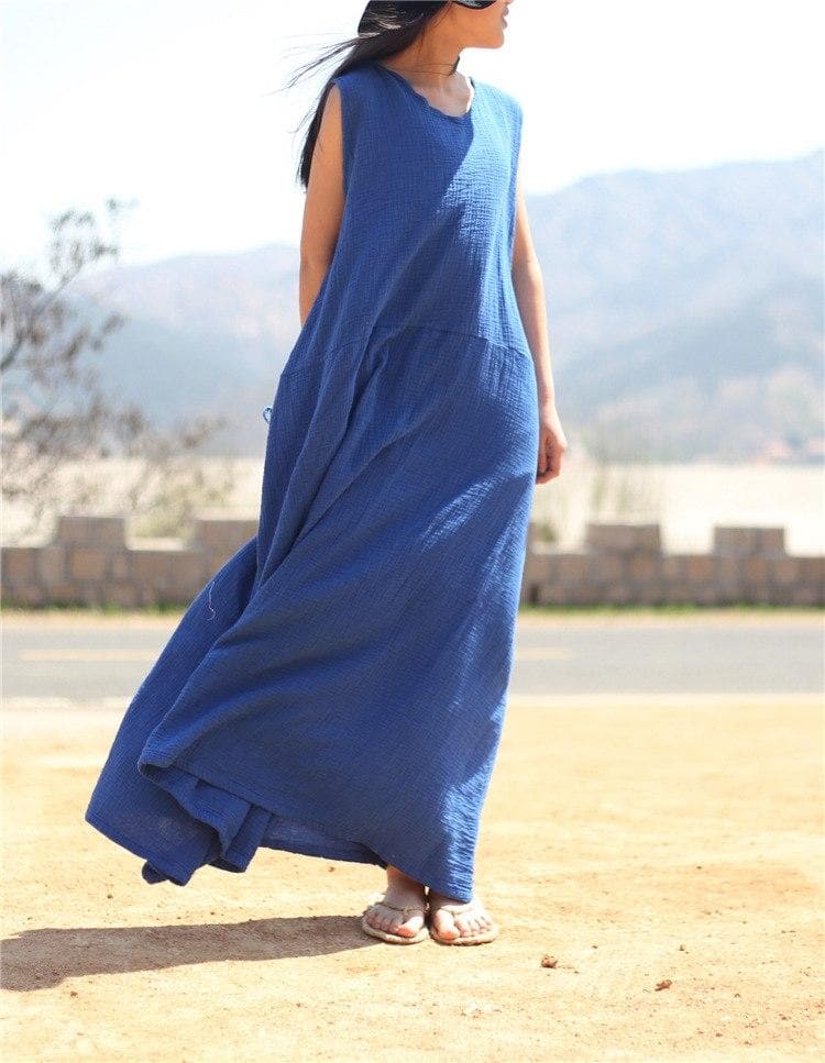 Zen Casual Tank Maxi Dress  | Zen Buddha Trends