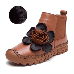 Earthbound Hippie Floral Embroidered Boots dylinoshop