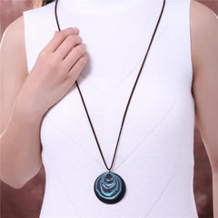 Geometric Pendant Necklace dylinoshop