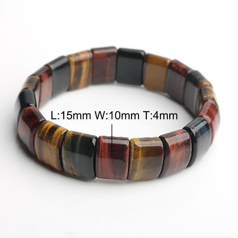 Handmade Tiger Eye Beaded Bracelet dylinoshop