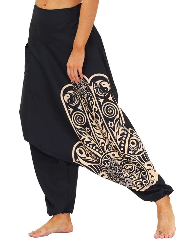 Baggy Boho Harem Pants DYLINOSHOP