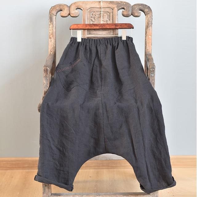 Oversized Drop Crotch Harem Pants | Hippie Buddha Trends