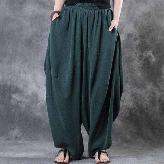 Flowy & Free Cotton Harem Pants  | Zen dylinoshop