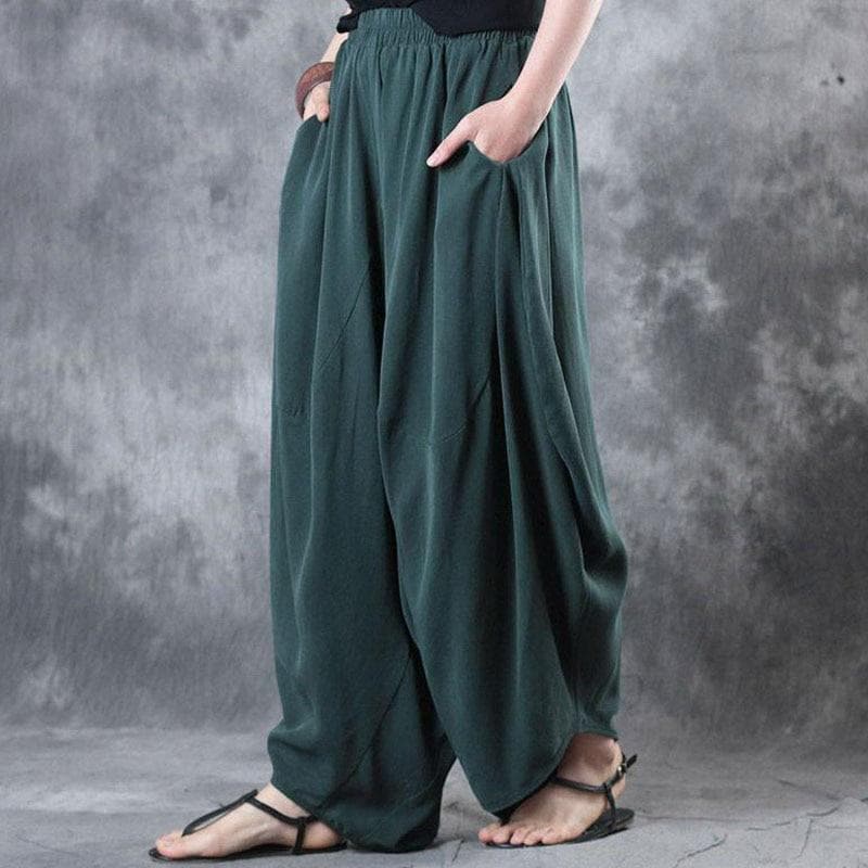 Flowy & Free Cotton Harem Pants  | Zen dylinoshop