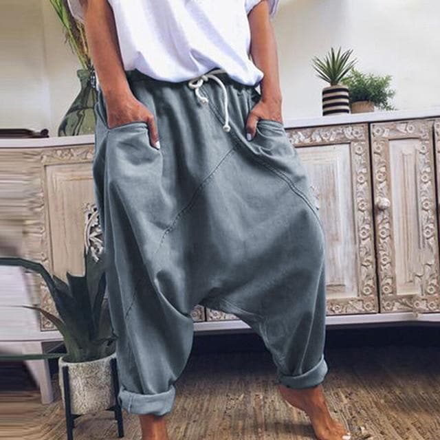 Street Style Oversized Harem Pants Buddha Trends