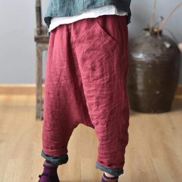 Oversized Drop Crotch Harem Pants | Hippie Buddha Trends