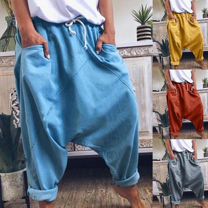 Street Style Oversized Harem Pants Buddha Trends