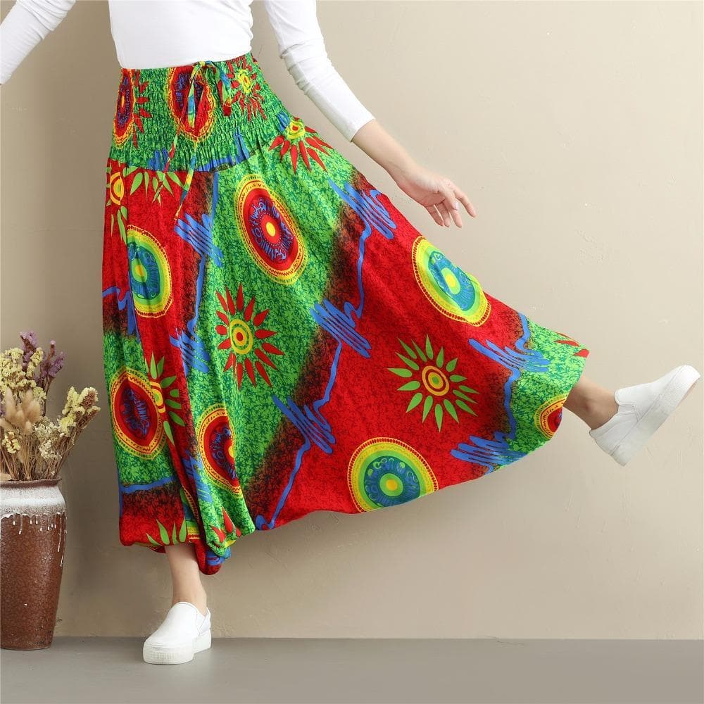 Tempting Peace Loose Harem Pants Buddha Trends