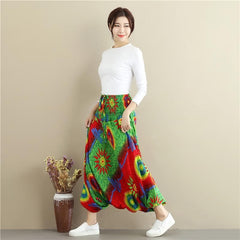 Tempting Peace Loose Harem Pants Buddha Trends