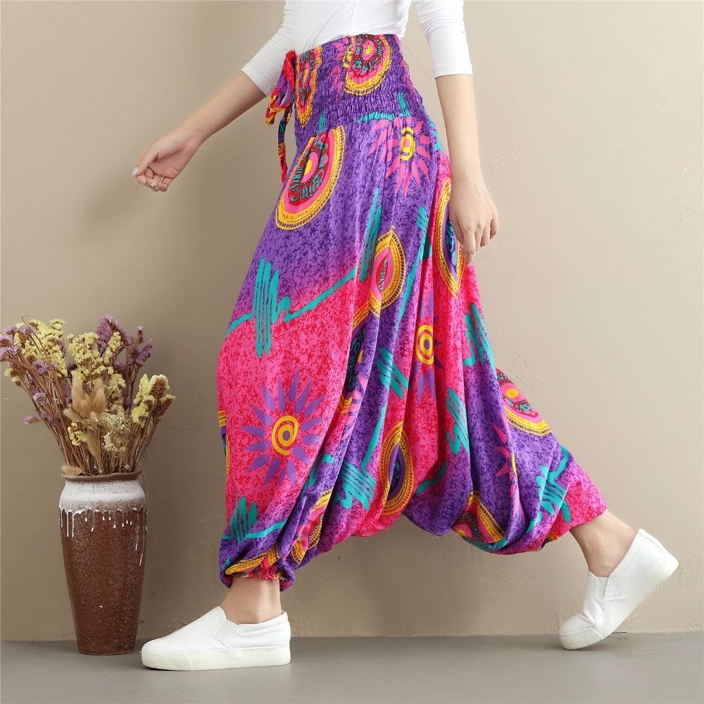 Tempting Peace Loose Harem Pants Buddha Trends