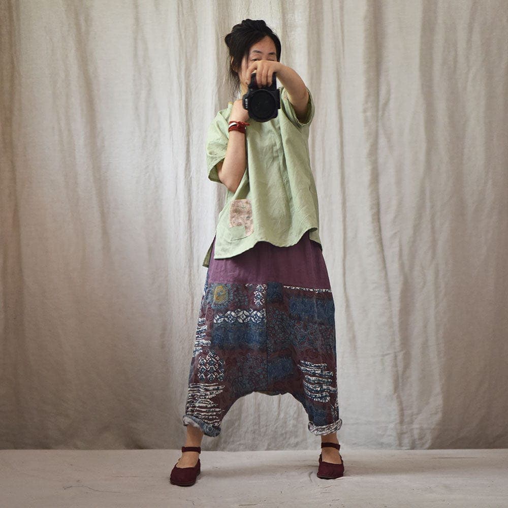 Tribal Boho Harem Pants Buddha Trends